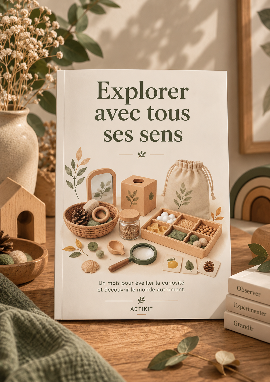 🍂 Explorer avec tous ses sens – Livret pédagogique