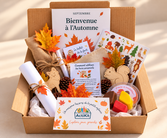 Formule Découverte ActiKit pour 4 enfants – box pédagogique clé en main