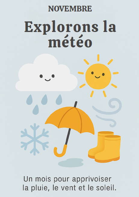 Livret pédagogique ActiKit – Novembre : Explorons la météo